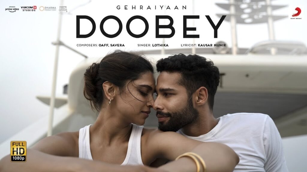 Doobey Lyrics » Deepika Padukone » Gehraiyaan | Lyrics Over A2z