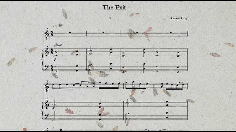 The Exit Lyrics » Conan Gray | Lyrics Over A2z