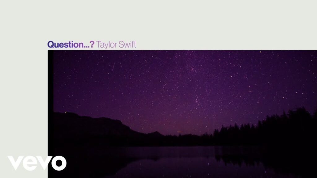 Question...? Lyrics » Taylor Swift