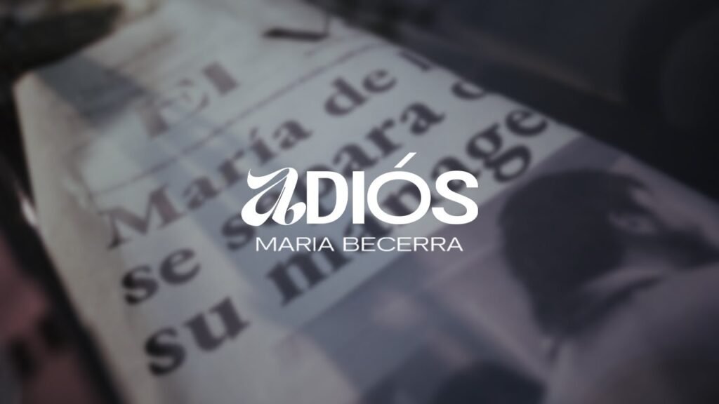 ADIÓS Letra / Lyrics » Maria Becerra (Spanish & English)