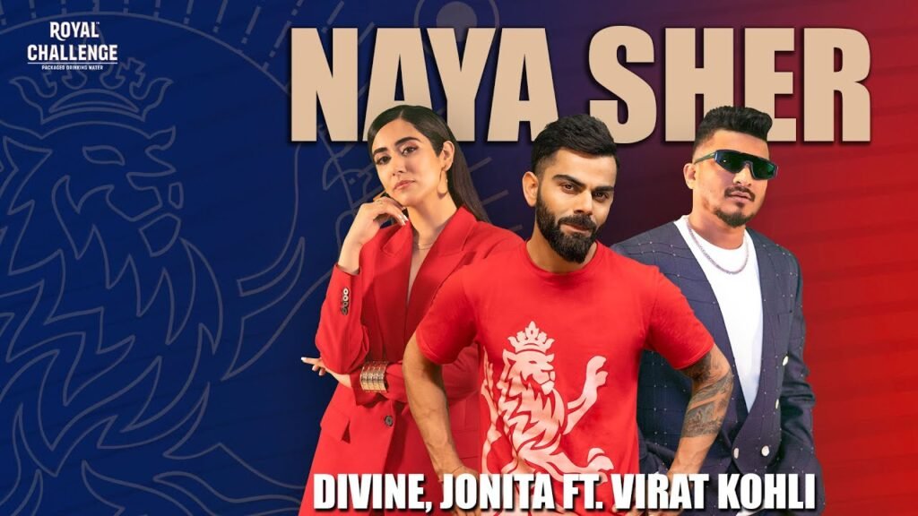 Naya Sher Lyrics » DIVINE & Jonita Gandhi Ft. Virat Kohli